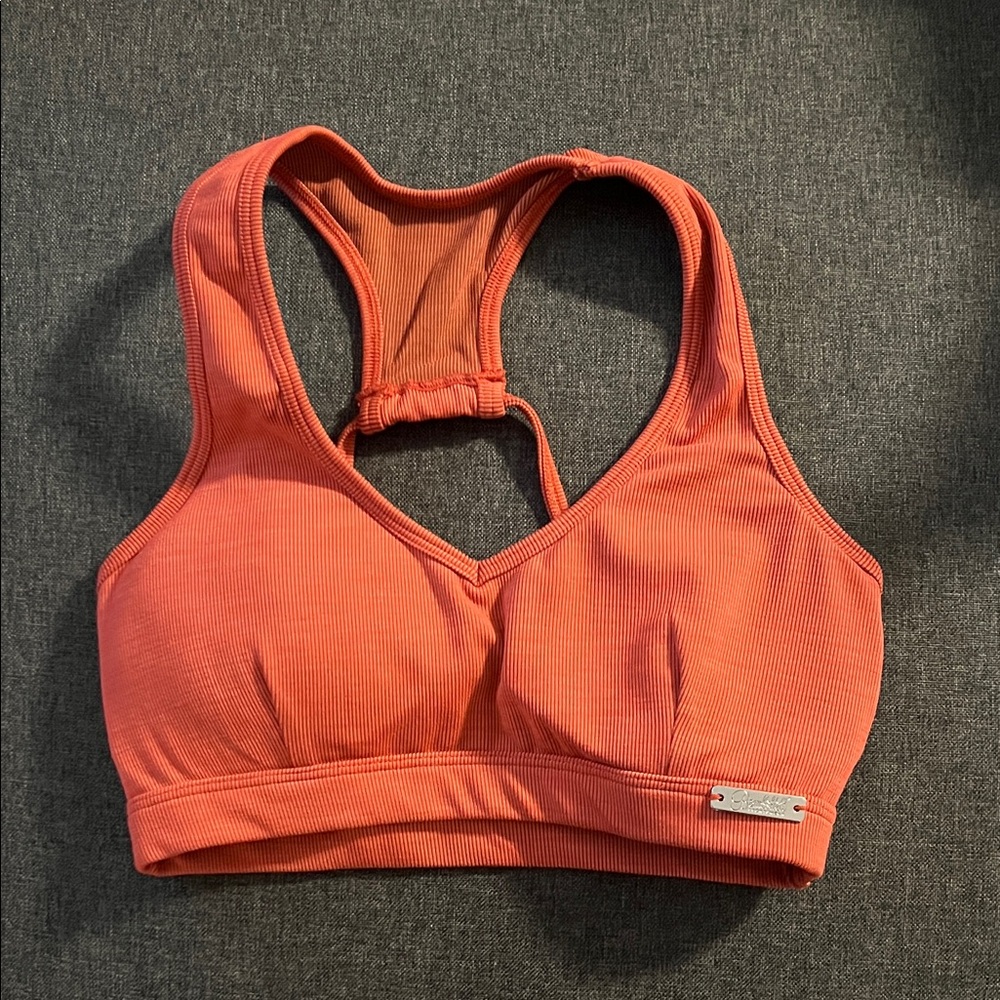 Bombshell sportswear power rib sports bra size Small
